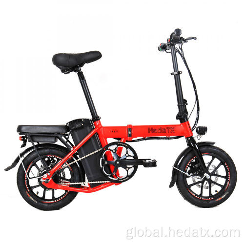 E Vehicle Bike Electric Folding Bike With Reflector Supplier